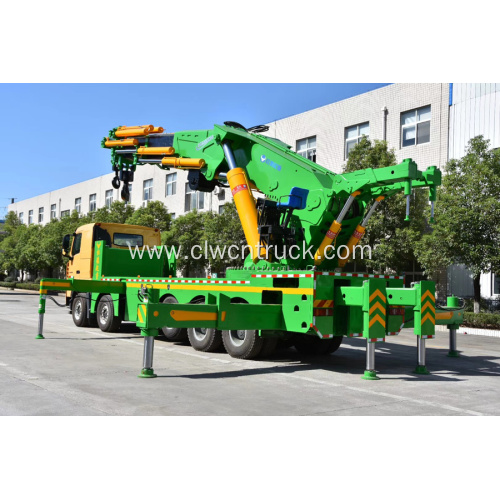 Guaranteed 100% SINO HOWO Truck Mounted 100tons Crane